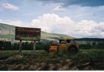 Yukon photos: Welcome to Ross River